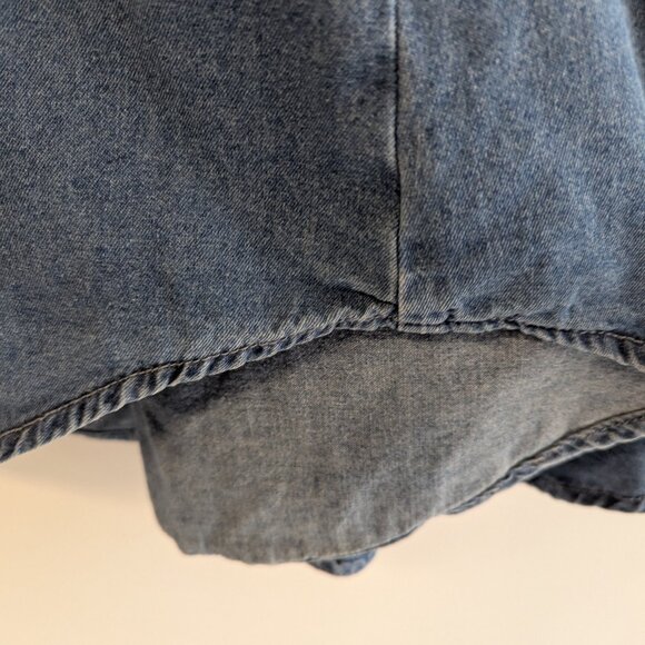 Denim button down shirt dress - Picture 7 of 7
